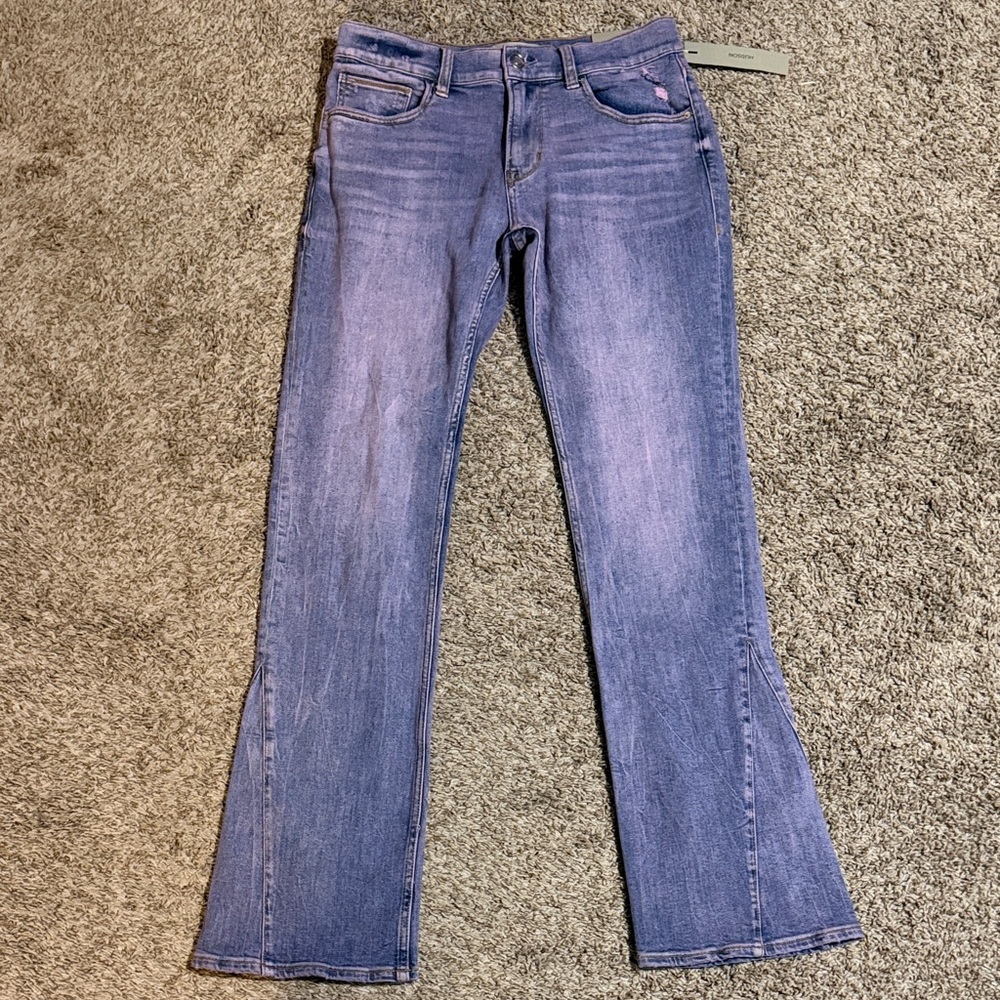 NWT Hudson Walker Kick Flare Boot Cut Jeans in Violet - Picture 6 of 13